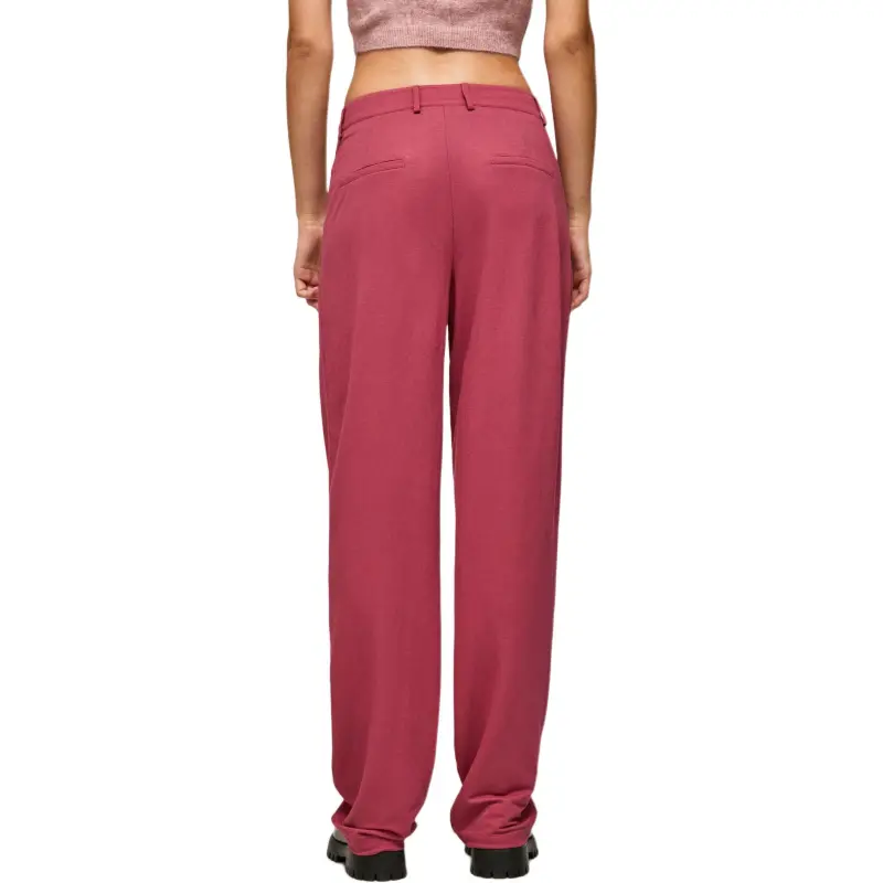 Pepe Jeans Casual Pants Women's Pink-1