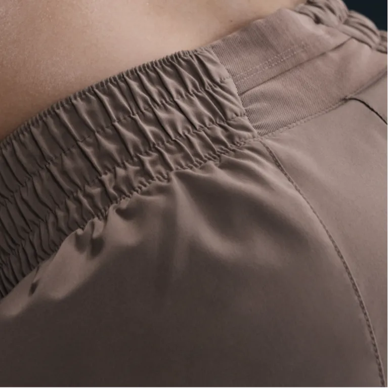 Nike Dri Fit One Sports Shorts Women's Mink Brown-3