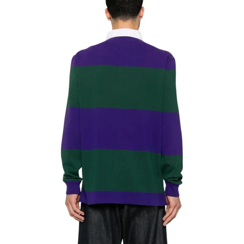 Polo Ralph Lauren Striped Rugby Polo Shirt-4