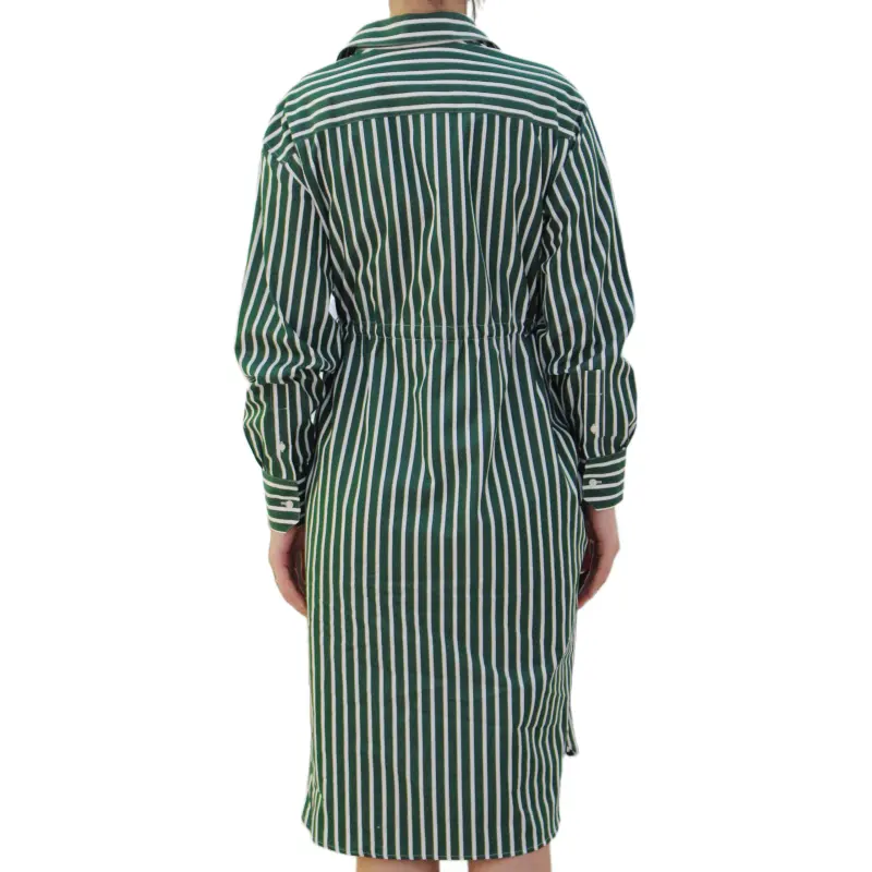 LACOSTE Long Sleeved Dress Women's 291/Jasper Stripes-5