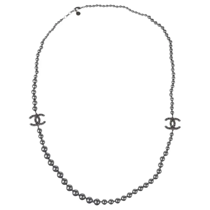 CHANEL 2014 Faux pearl Necklace-1