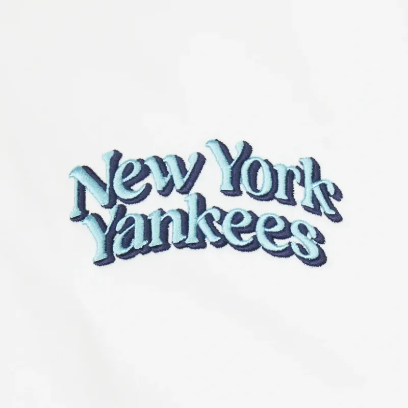 MLB Cropped Coats Women's White-3