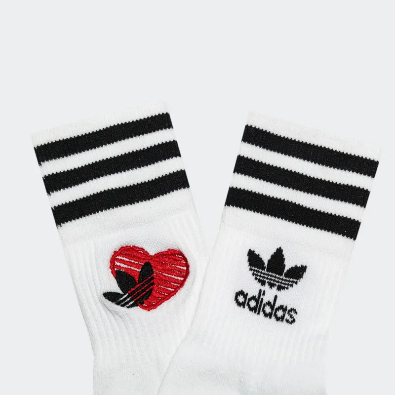 Adidas Mid Calf Socks Unisex 2 Pack-3