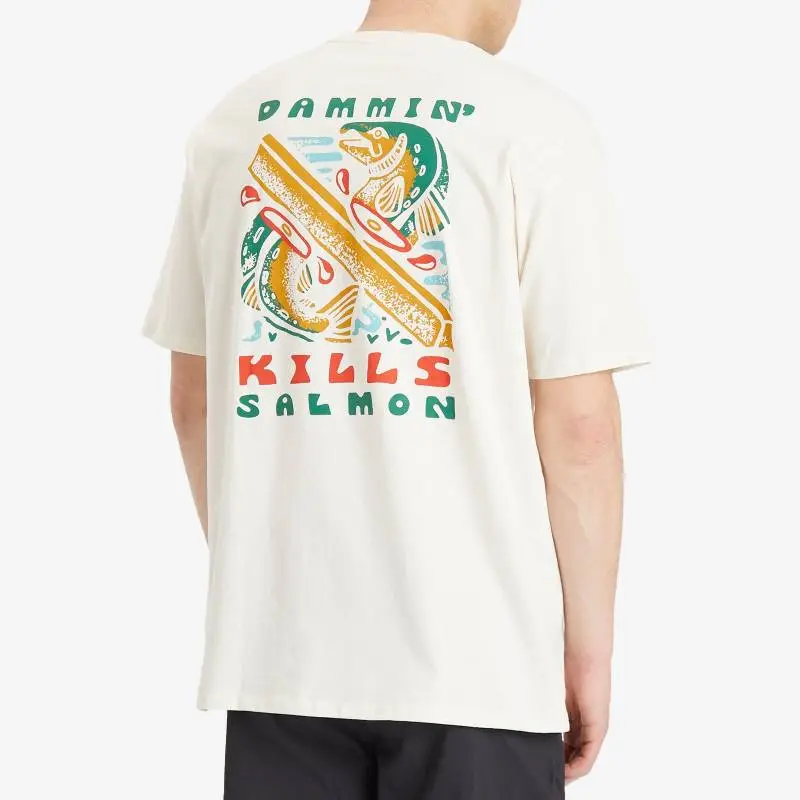 Patagonia T Shirts Men White-3