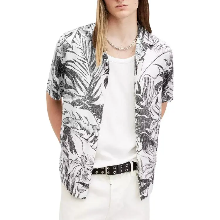 ALLSAINTS Shirts Men Gray-1