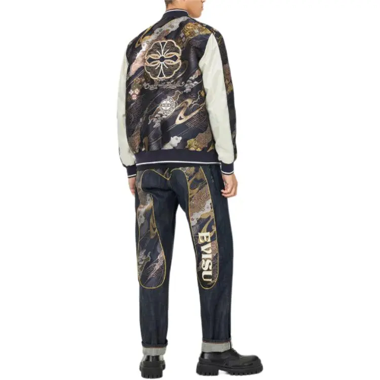 EVISU Kamon Bomber Jacket-3