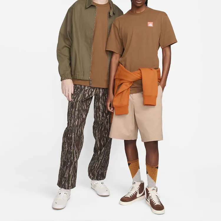 Nike Skate T Shirt T-Shirt Unisex Tan-1