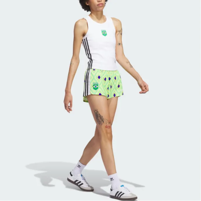 Adidas Originals Brazil Skateboarding Shorts-4