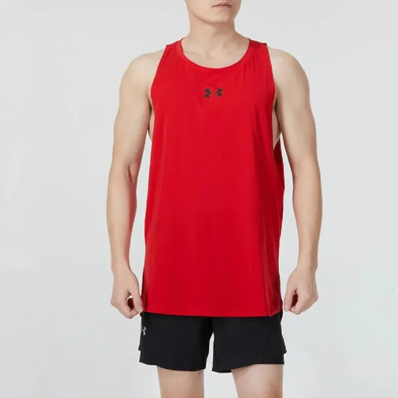 Under Armour Tank Tops Men's Red-2
