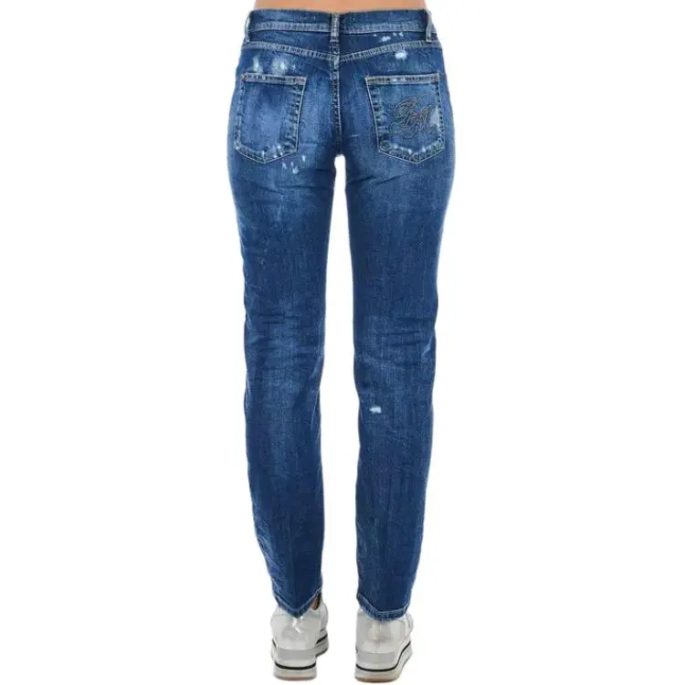 Frankie Morello Jeans Women's Blue-1
