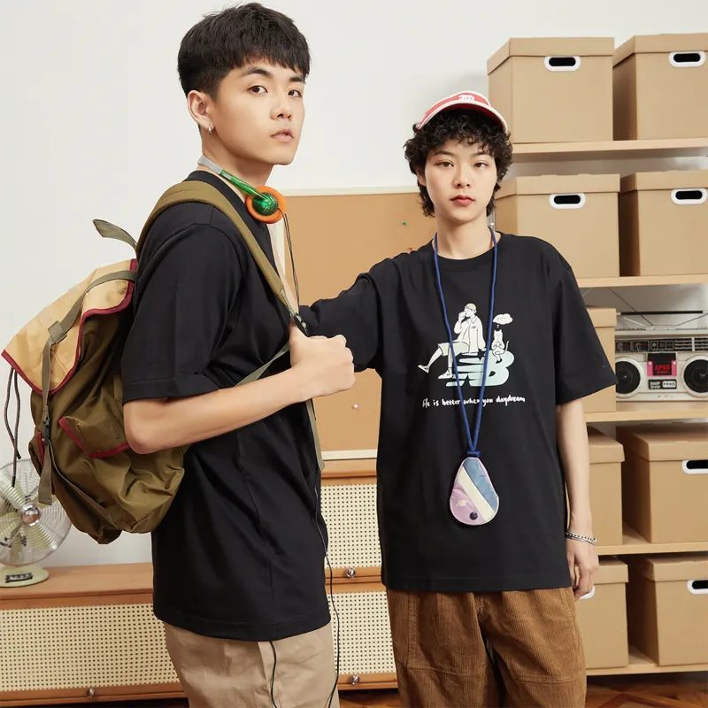 New Balance x PK LIANMINGKUANXILIE New Balance × PK Co branded Series T Shirt Unisex Black-2