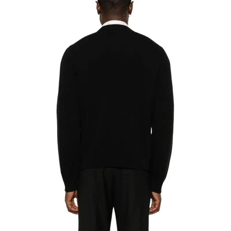 GUCCI Logo Intarsia Knit Sweaters-3