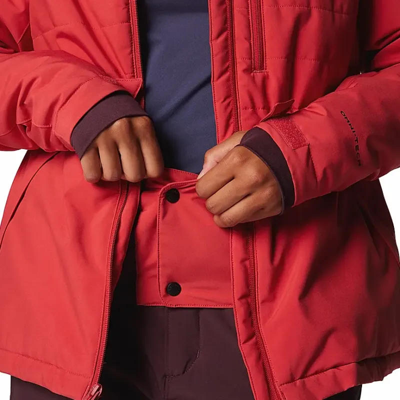 Columbia Omni Heat Women'ss Red Powdered Peak Insulated Jacket Jackets & Coats Women's Red-4