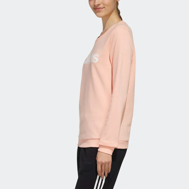 Adidas Neo Sweatshirt Women's Bright Light Pink/White-4