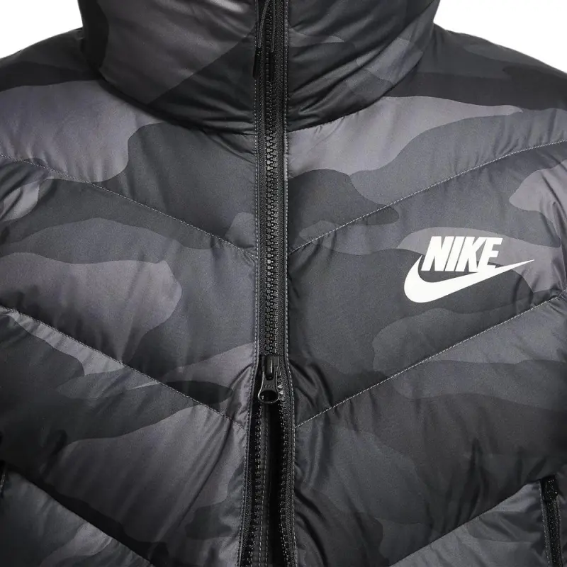Nike Down Jackets Men Black-5