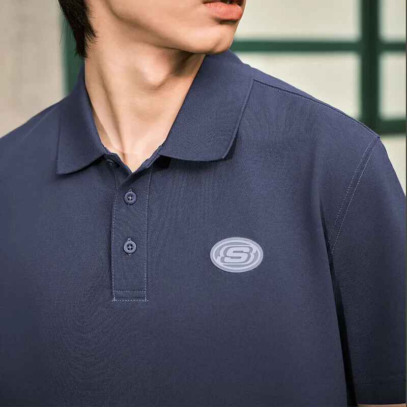 Skechers Polo Shirt Men's Odyssey Gray-2