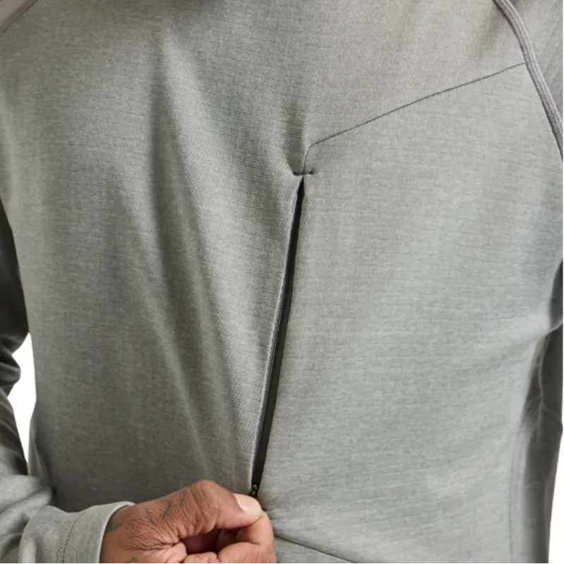 BURTON SS22 MULTIPATH GRID Sweatshirt Men's Silver Gray-3