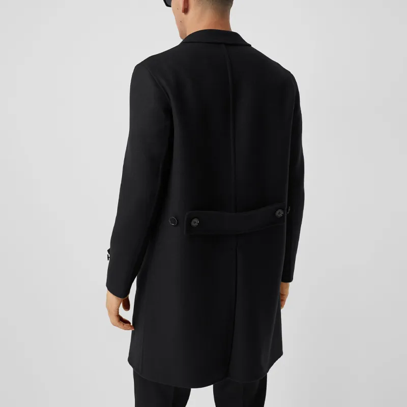 Burberry Trench Coat Men's Black-3