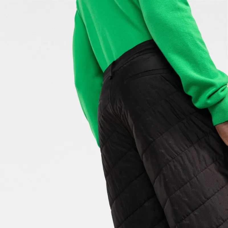 FENDI Padded Sky Twill Bermuda Shorts-4