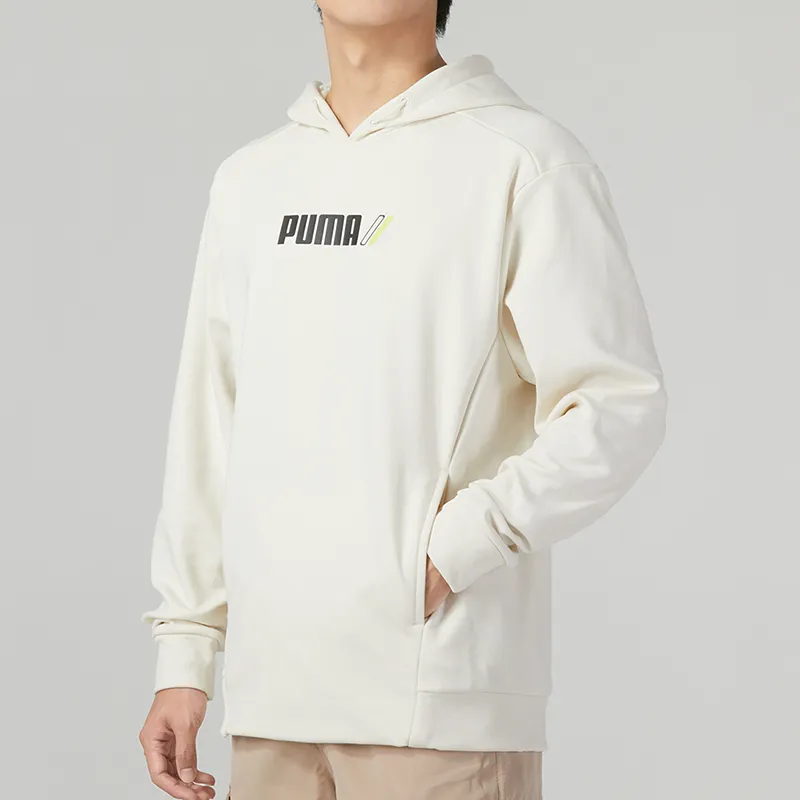 PUMA ESS+ Sweatshirt Men's White-4