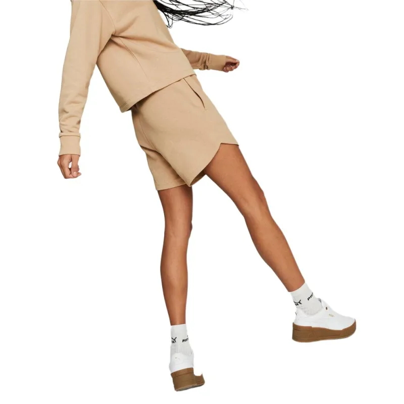 PUMA Casual Shorts Women's Beige-3
