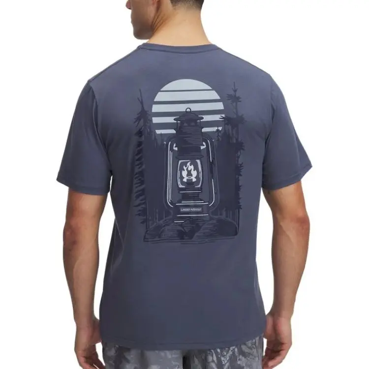 Under Armour Outdoor SS25 T Shirt Men's Gray-3