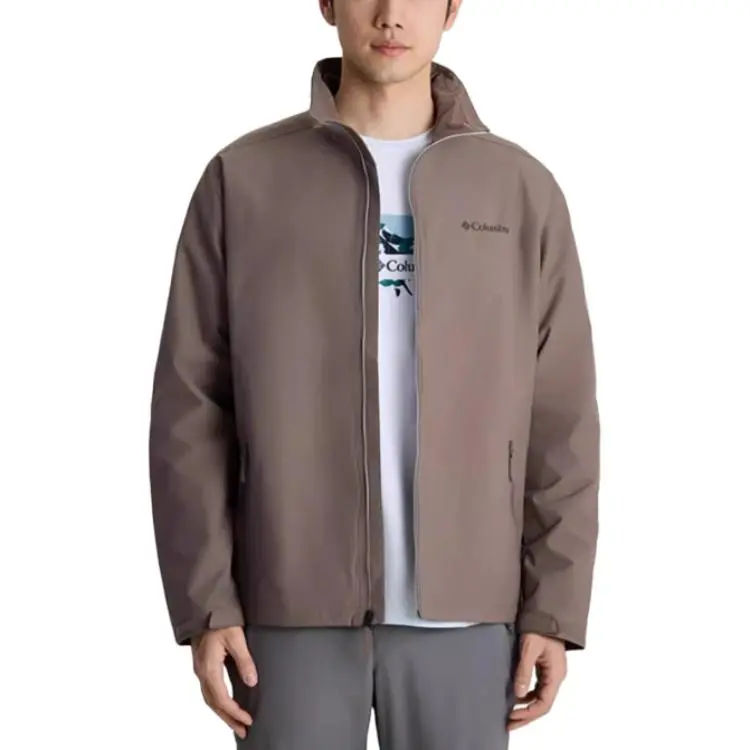 Columbia City Outdoor Collection SS25 Jackets Coats Men's Brown-1