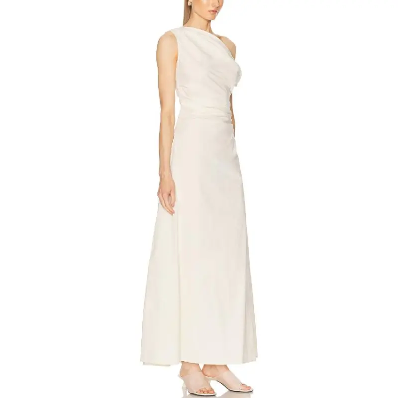 Staud Sleeveless Dress Women's White-2