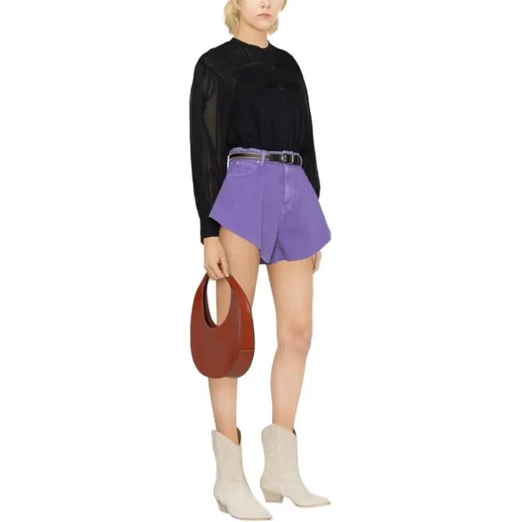 ISABEL MARANT ETOILE Gathered Plalia Blouse-3