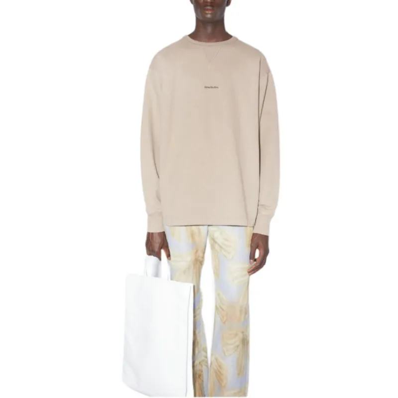 Acne Studios Sweatshirts Men Oyster Gray Color-3