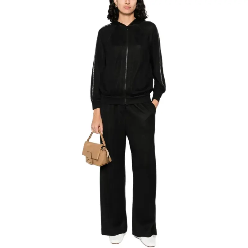 Brunello Cucinelli Stripe detail Trousers-1