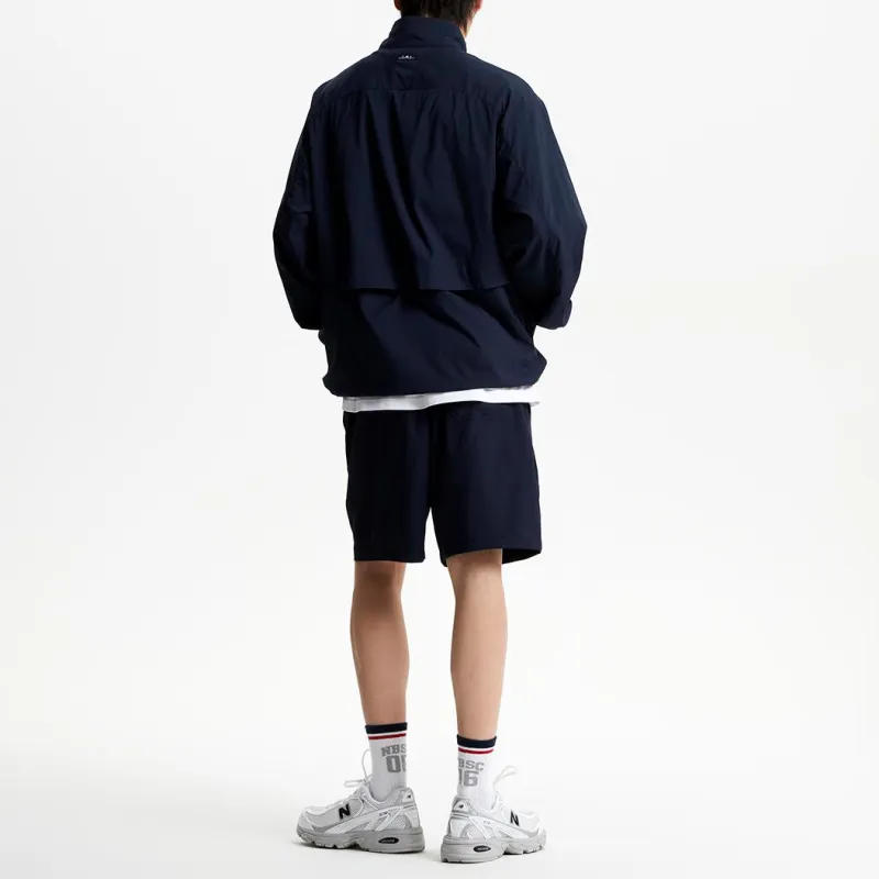 New Balance Trench Coat Men's Marine Blue-3