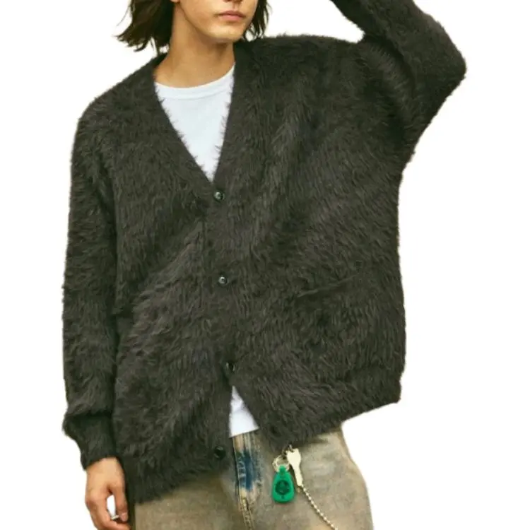 FREAK'S STORE Knitwear Men's Charcoal Gray-4