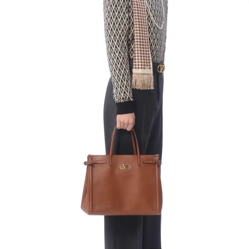 Valentino Toute La V Jacquard Crewneck Jumper-5