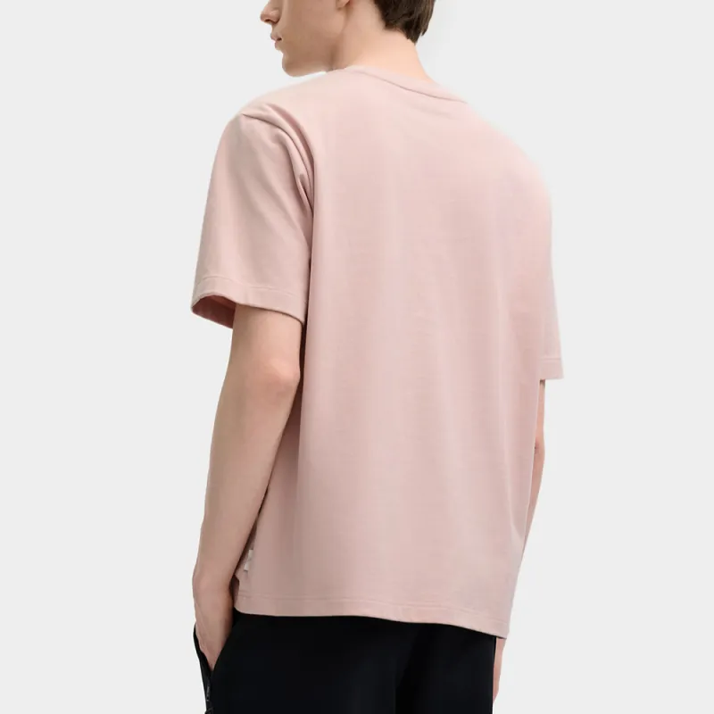 FILA FILA MILANO Italian Luxury Sports Collection T Shirt Men's Nude Pink-3