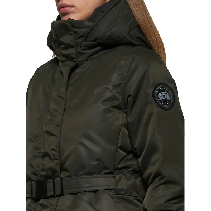 Canada Goose McKenna Logo Patch Belted Jacket-4