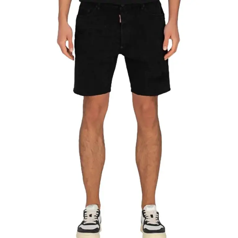 DSQUARED 2 Bull Marine Distressed Denim Shorts-2