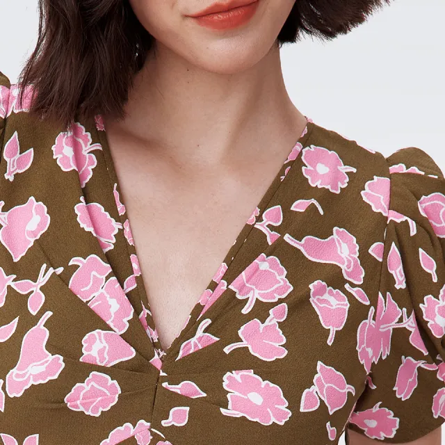DVF Diane Von Furstenberg Margeaux Midi Dress-5