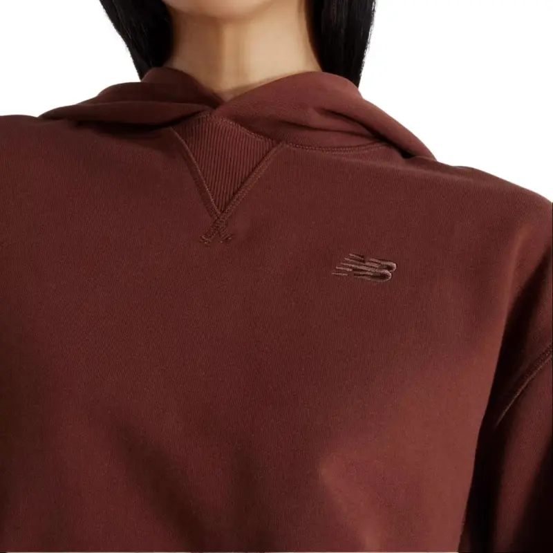 New Balance Athletics French Terry FW24 Sweatshirt Women's Oak-3