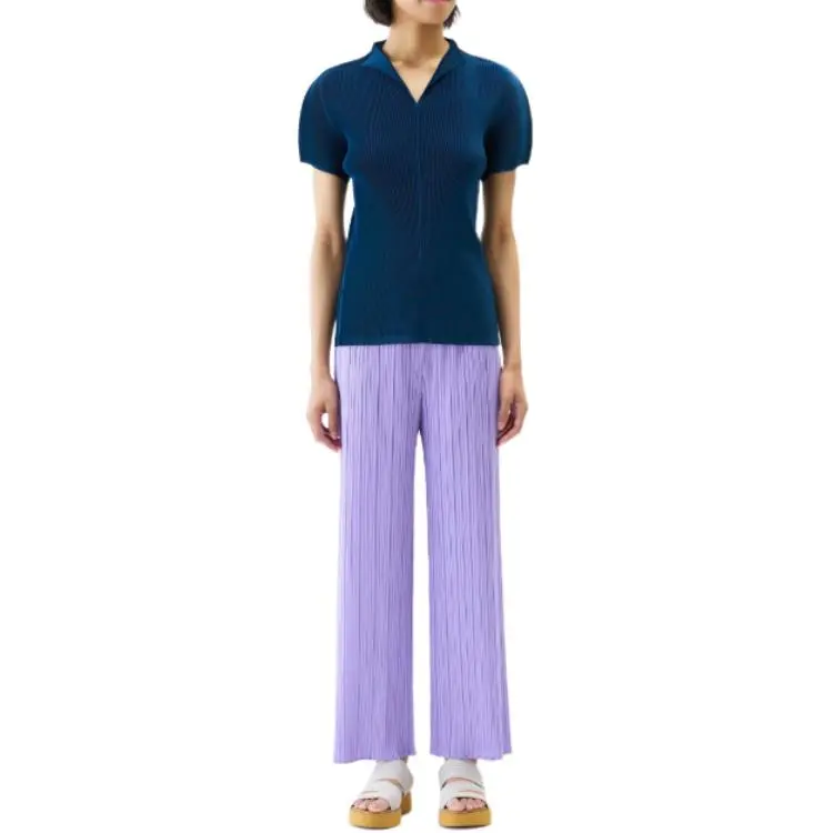 PLEATS PLEASE ISSEY MIYAKE Mist April Blouse-1