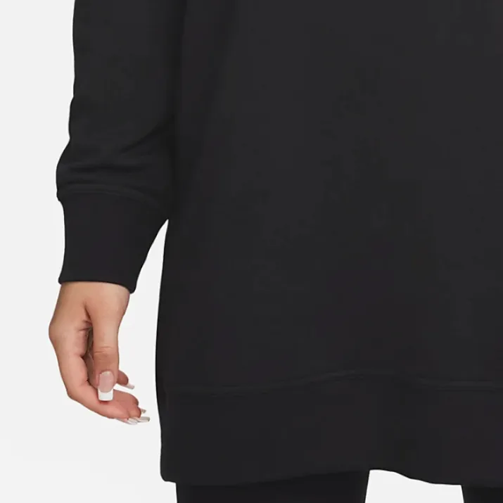Nike Dri FIT One Women's Crew Neck French Terry Tunic-2