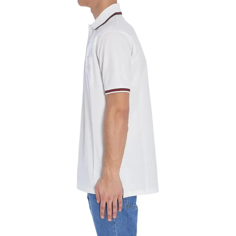 GUCCI SS25 Polo Shirt Men's White-3