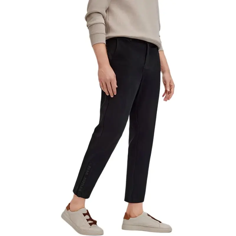 Hush Puppies Casual Pants Men's Pitch Black-4