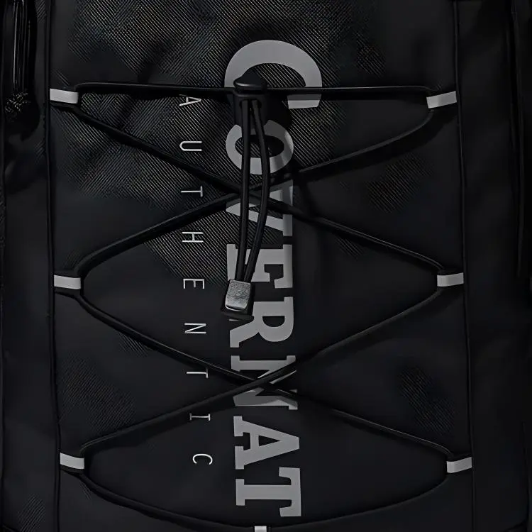 COVERNAT Polyester Backpack Unisex Black-3
