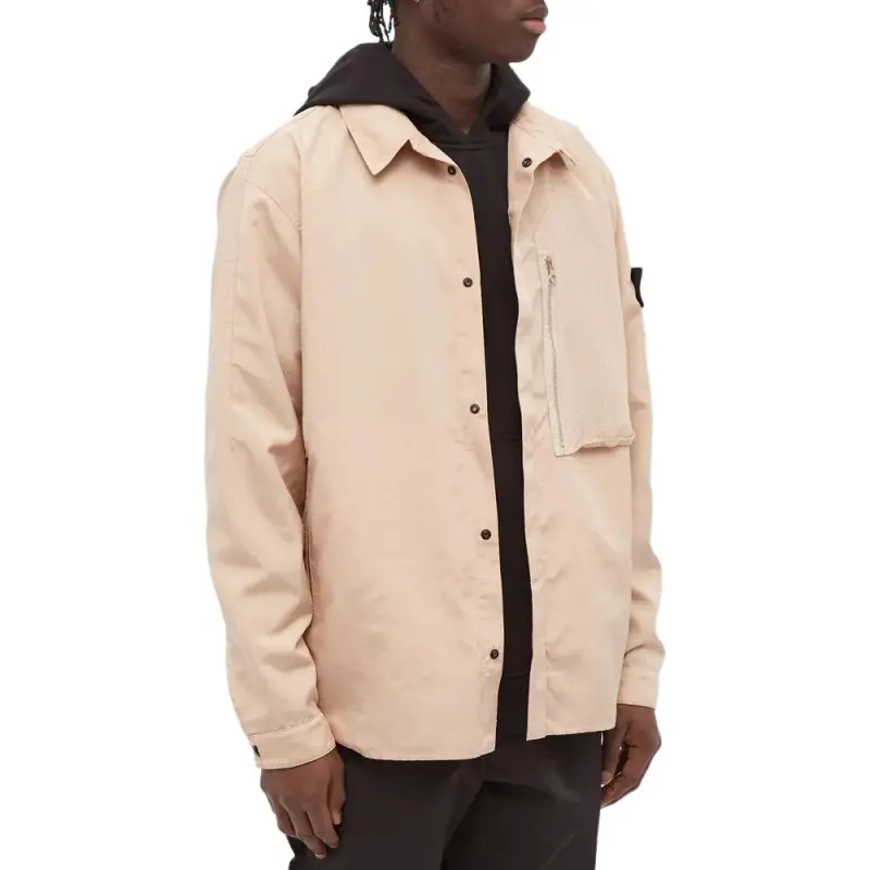 STONE ISLAND Jackets Men Pink-3