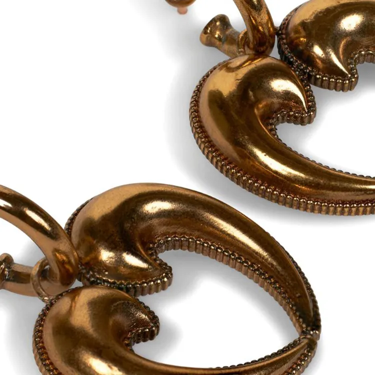 ETRO Heart Embellished Drop Earrings-1