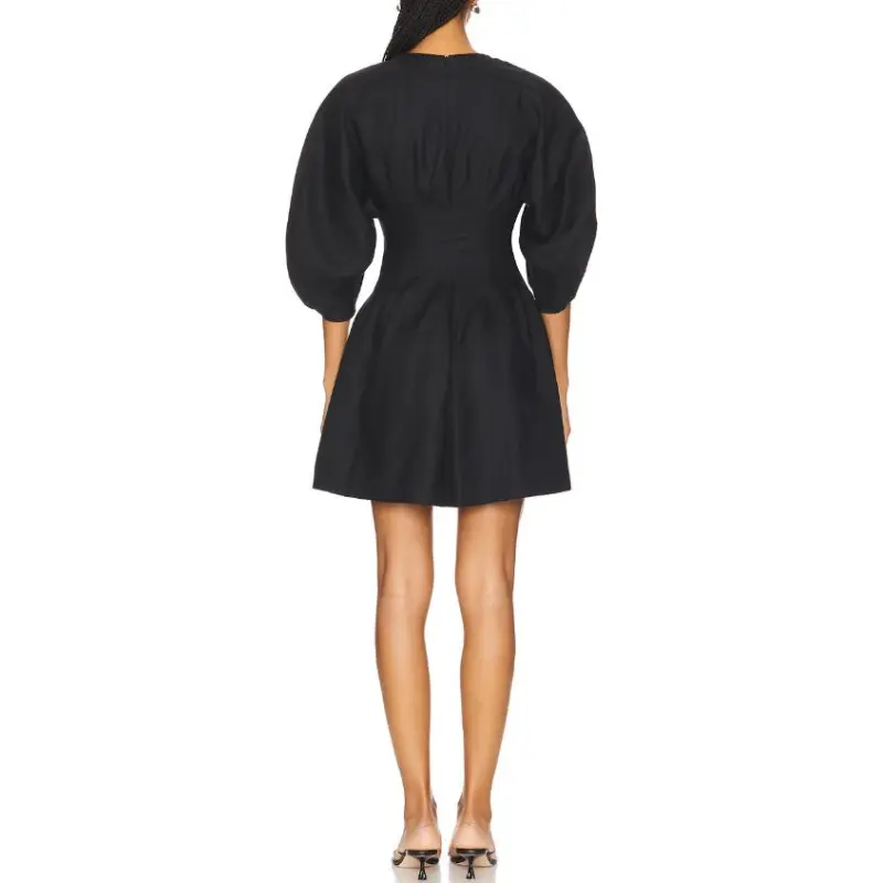 FAITHFULL THE BRAND Long-Sleeved Dresses Women's Black-1