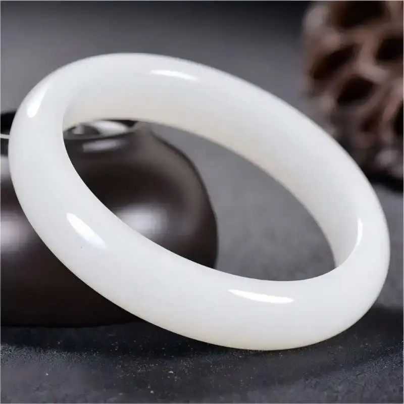 JUNWEN Golden Silk Jade Bangles Women's-1