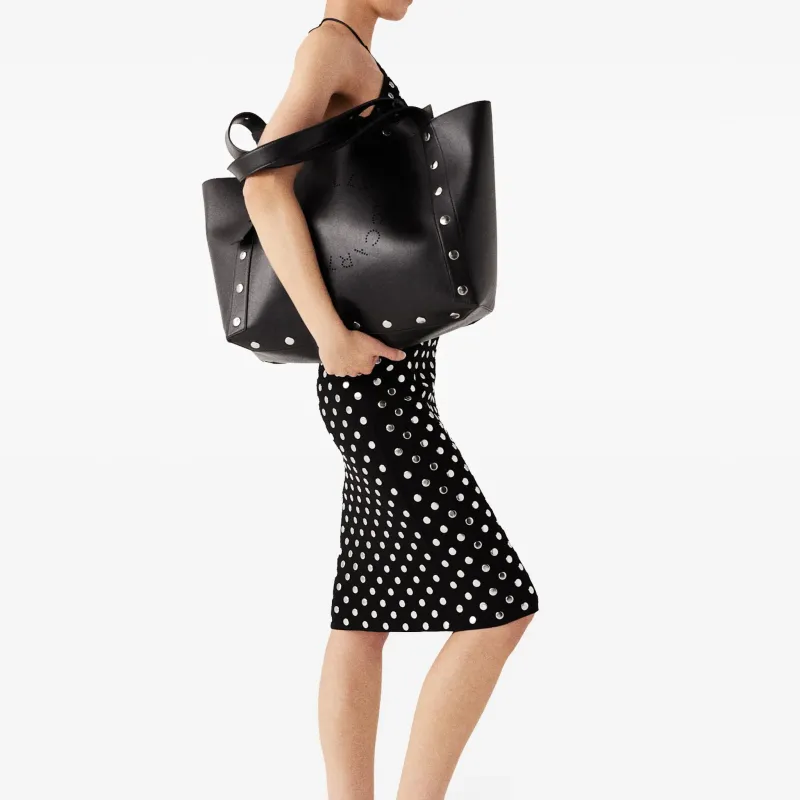 Stella McCartney Studded Large Top Handle Bag-3