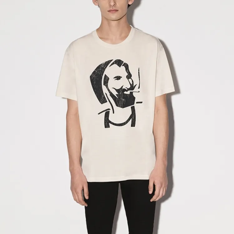 AMIRI Zig Zag Crackle Tee-1